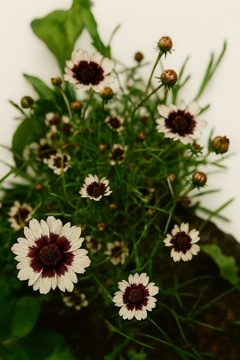 Brūnactiņa mieturu (Coreopsis verticillata )  1 augs podiņā